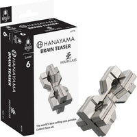 BePuzzled | Enigma Hanayama Metal Brainteaser Puzzle Mensa Rated Level 6, for Ages 12 and Up