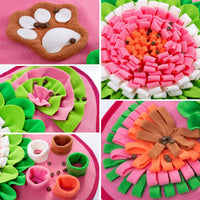 Snuffle Mat for Dogs, Pet Snuffle Mat for Small and Medium Dogs - Pink / 24"L x 16"W - image 4