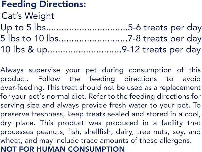 Get Naked Cat Calming Treats Salmon & Cheese Flavor, Crunchy, Calming Health, 6-oz Bag