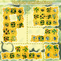 Ubegger puzzle car track set with puzzle road pieces, road signs and battery cars - view 22