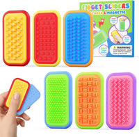 LADFAR magnetic sensory fidget toys, Prism Rise and Pulse Line silicone sliders - view 3