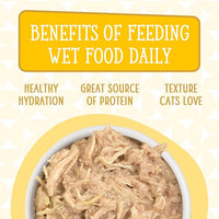 Weruva Cats in The Kitchen, Chicken Frick 'A Zee with Chicken Au Jus Cat Food, 6oz Can (Pack of 24)