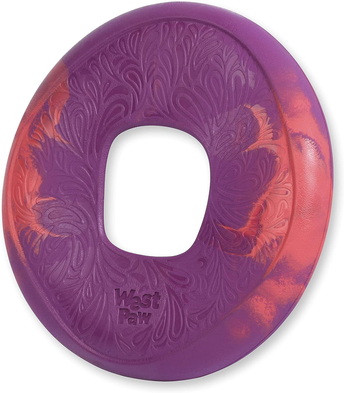 WEST PAW Seaflex Sailz Dog Toy Flying Disc - Hibiscus