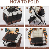 Dog Kennels and Crates for Medium Dogs - Brown / 24.0"L x 16.0"W x 19.0"H - image 3