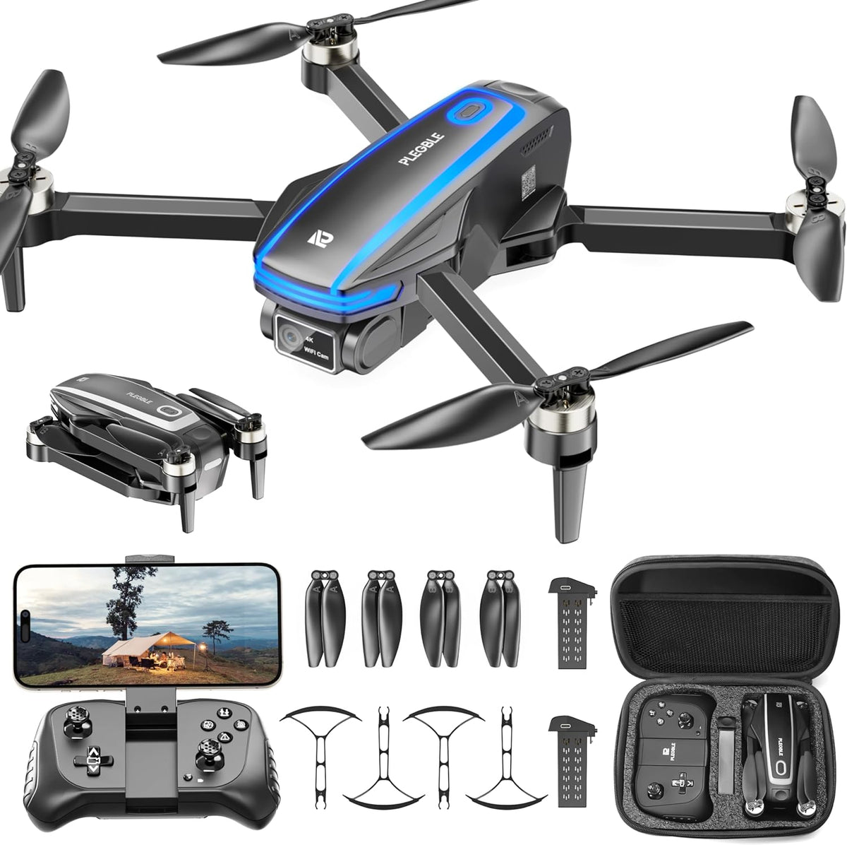 Drones with Camera for Adults 4K