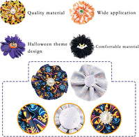 PET SHOW Holiday Dog Bowties Flowers for Small Dogs Slide on Collar – Essentials for Dogs - Halloween-12pcs - image 3