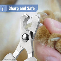 Mr. Pen, Cat Nail Clipper, Stainless Steel - Sky Blue & Dark Gray - image 3