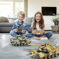 KAIM 1/24 RC Tank, Remote Control Tank for Boys with Smoke - image 2