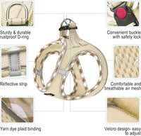 haapaw Dog Harness with Leash Set - XL / Beige - image 2