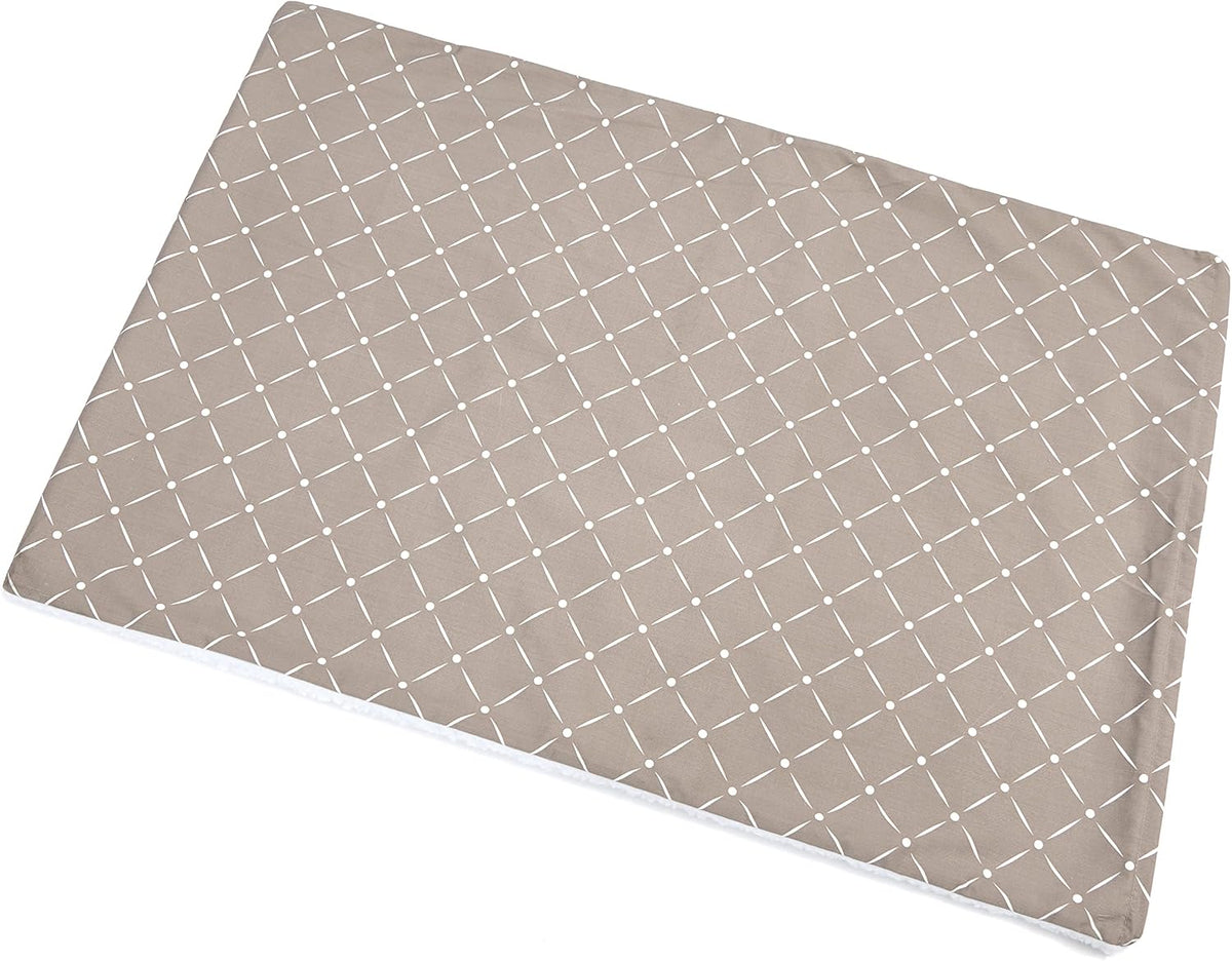 MidWest Homes for Pets Quiet Time Reversible Crate Pan Cover 36' - Mushroom Diamond/Fleece / Crate Pan Cover 42" - image 2