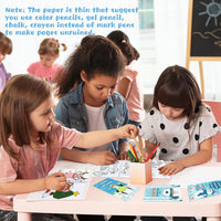 24Pcs Bible Coloring Books Religious Theme DIY Color-in Pages – Fun for Kids & Family - Winter - image 4