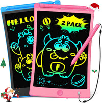 TEKFUN 2 Pack LCD Writing Tablet with Stylus - Blue+pink+2pack / 8.5 inch