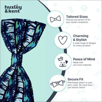 Huxley & Kent Pet Bow Tie for Dogs & Cats - Cool Breezes / Small - image 4