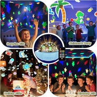 Dinosaur Toys for 3-10 Year old Boys,7-in-1 Kids Night Light Projector with 3 Films 93 Effects, Remote, Timer, 360° Rotation, Birthday Christmas Xmas Gifts Stocking Stuffers for Kids Age 3 4 5 6