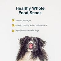 JustFoodForDogs Snack for Dogs, Single-Ingredient Chicken Healthy Dog Treats, 18 oz