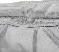 Harrison Howard CareMaster Horse Fly Mask Half Face with Ears Moonlight Silver Medium Cob