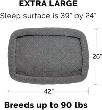 FurHaven Dog Bed for Extra Small Dogs & Cats - X-Large / Gray - image 2