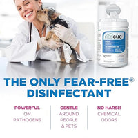 REScue One-Step Disinfectant Cleaner & Deodorizer Wipes for Vet Use – Cleaner for Kennels, Litter Boxes, Vet Offices, Pet Grooming Surfaces, Pet Items – Wipes Canister, 160-Count (Pack of 1)