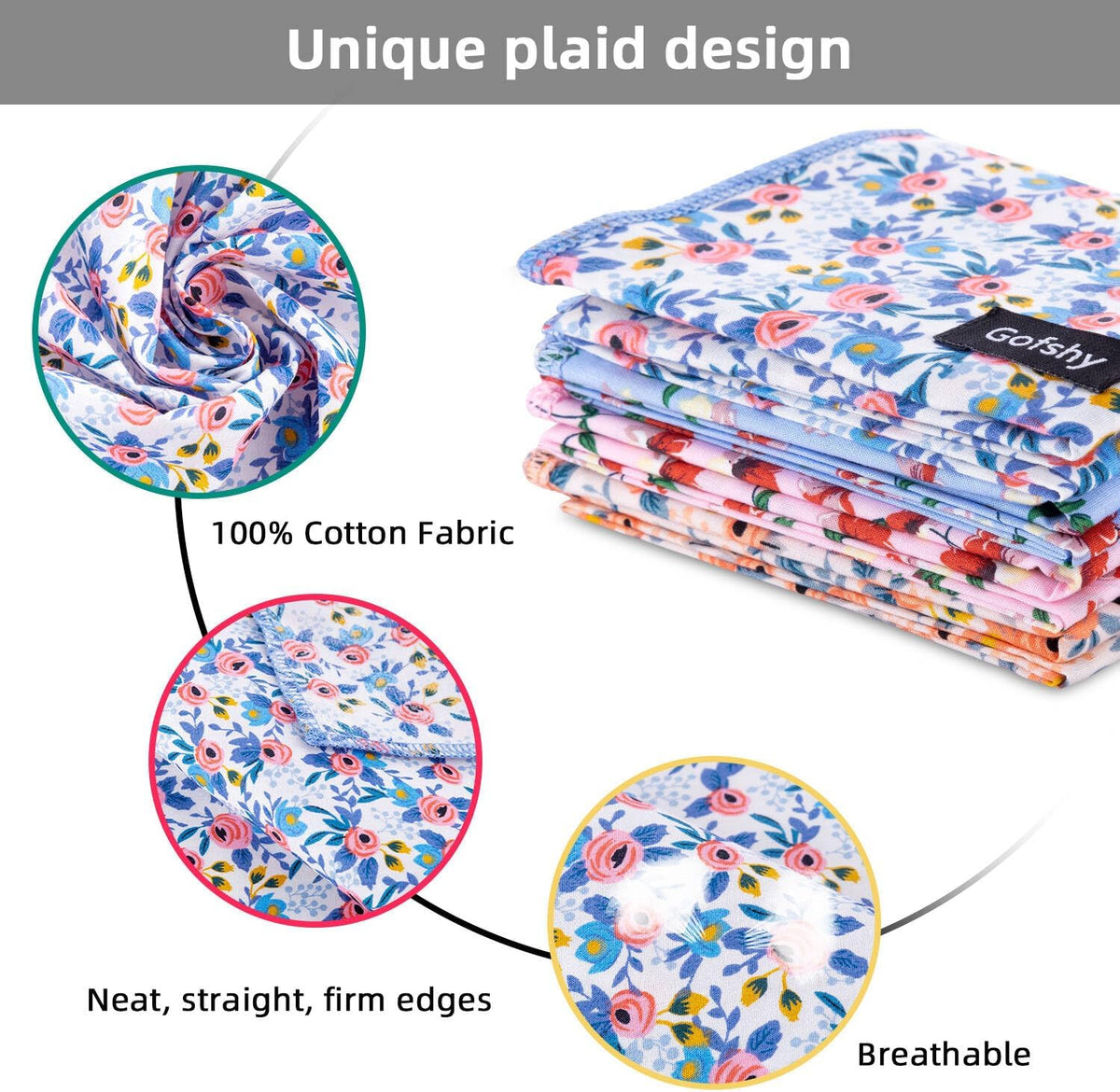 Dog Bandanas Spring Cotton Large 4PCS - Small - image 3
