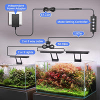 hygger Clip On Aquarium LED Light with Multi-Channel Controller - 3 - image 2