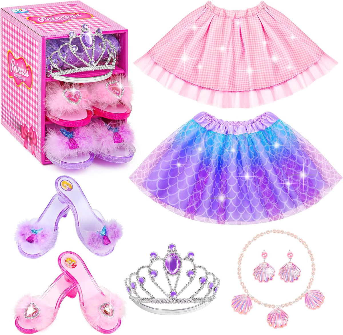 Princess Dress Up Shoes Set