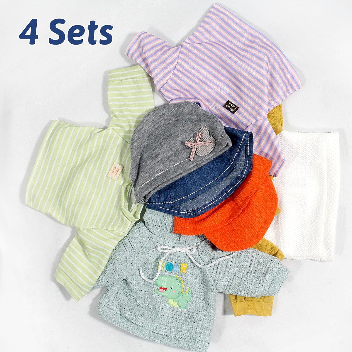 fromeasy Baby Dolls Clothes Boy for 12-16 Inch Dolls - image 4
