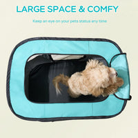 Foldable Pet Cat Playpen, Indoor Cat cage Crates S - Green / Medium（31.5"L x 23.6"W x 21.7"H） - image 3