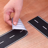 RECER Black Road Track Tape, Road Tape Track - 2 Rolls, 2.4" x 33' - image 2