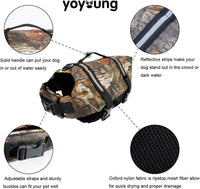 Camo Pet Life Preserver Jacket - Camo dog life jakcet / M - image 3