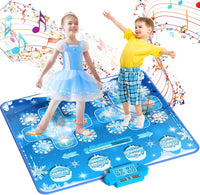Joyvalley Kids Dance Mat Toys - 2player-Blue