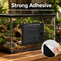 Aiicioo Reptile Heating Pad - 6" X 8"(8W) with Thermostat - image 2
