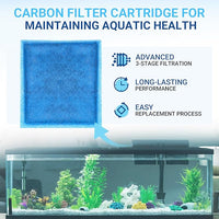 16 Pack Aquarium Filter Cartridges Compatiable with Penguin PRO Power Filters 200 275 350 375, Rite Size C Filter Cartridges Replacement