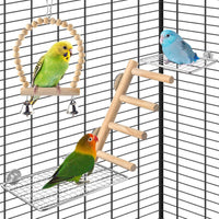 DBNESS 5in1 Bird Parakeet Toys - 4 in 1