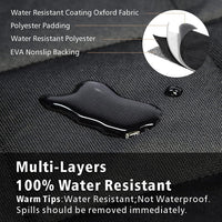 F-color SUV Cargo Liner for Dogs - Black / Medium - 81" Long - image 4