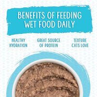 Weruva Wet Cat Food, The Chicken Lounge Paté Variety Pack, 3oz Can, Pack of 12