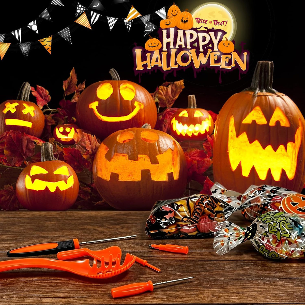 SKINOSM Pumpkin Carving Kit for Kids - image 4