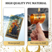 EGCUQ 78 Tarot Cards with Guide Book, Rider Waite Tarot Deck - image 3