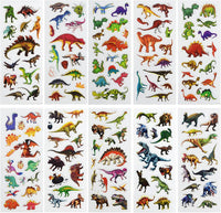 24 Sheets 3D Puffy Stickers for Toddlers Kids Boys Girls – Fun for Kids & Family - Realistic Dinosaur - image 2