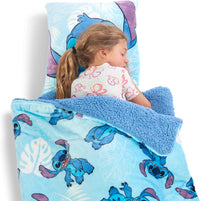 Northwest Silk Touch Sherpa Slumber Bag - Classic Palms / 27" x 56" - image 3