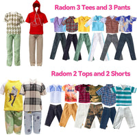 13 Pieces Doll Clothes and Accories for 11.5 Inch Boy Doll Outfit - image 2