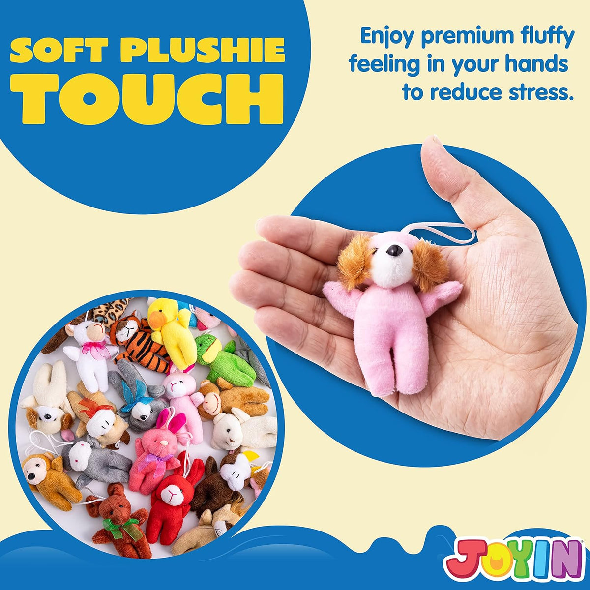 JOYIN 24 Pack Mini Animal Plush Toy Assortment - Standing Animals - image 4