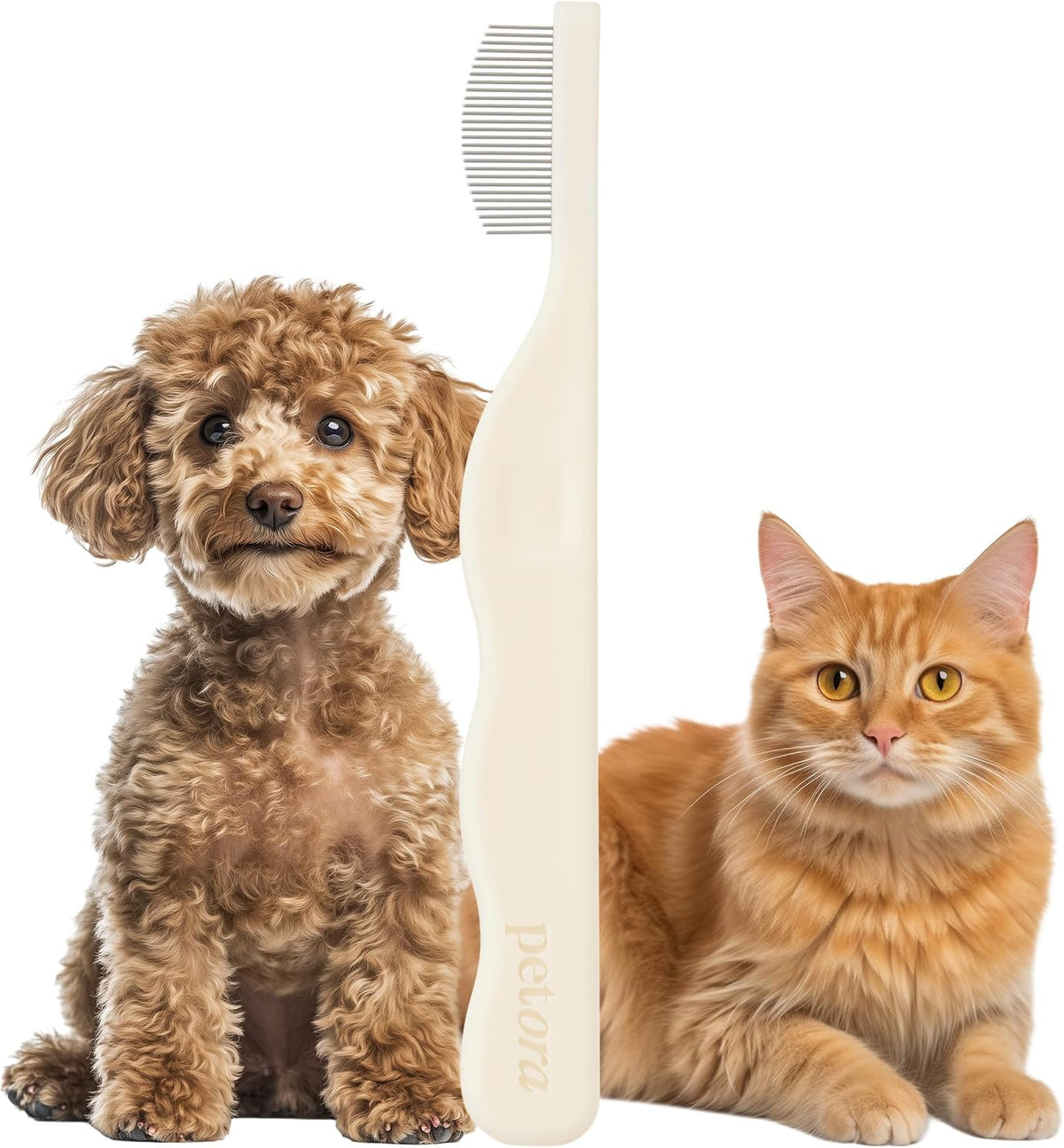 Petora BRUSH ON ME Facial & Eye Comb for Dogs & Cats – Essentials for Dogs