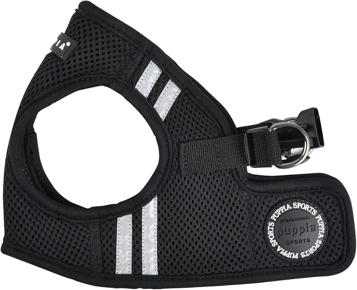 Puppia Soft Vest Harness Pro, XL - Large / black - image 3