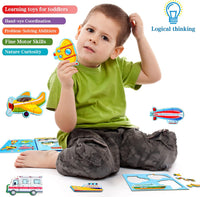 Magnetic Puzzles for Kids Ages 3-5 - Traffic - image 4