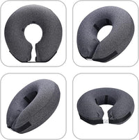 Katoggy Inflatable Dog Recovery Collar,Soft Blow-up Protective Recovery Dog Cone,Pet Donut Cone Collar,Comfy Elizabethan Collar After Surgery for Medium Dog to Prevent from Biting & Scratching,Small