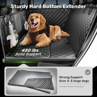 Zanch Hard Bottom Dog Seat Cover for Trucks - Black / Standard - Cars, SUVs & Medium Trucks - image 3