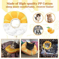 Kitten Cones After Surgery 0-6 Months, Donut Extra Small Kittern Cone Collar Soft to Stop Licking Neck, Elizabethan e Collar for Recovery