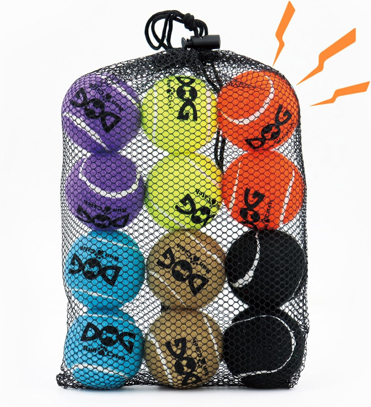INSUM Tennis Balls for Dogs - Small / Interactive (Squeaker)