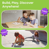 Sillbird 12-in-1 Solar Robot Building Kit STEM Gift for Boys Ages 8-13 – Fun for Kids & Family - Purple-green - image 4
