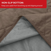 Moonsea Waterproof Blanket Dog Bed Cover with Non-Skid Bottom - 68" X 82" / Chocolate - image 3